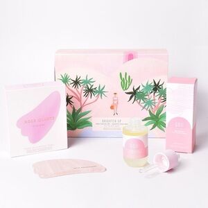 New Miss Patisserie Brighten Up Duo Goji Facial Oil + Quartz Gua Sha Gift Box!🔥🔥